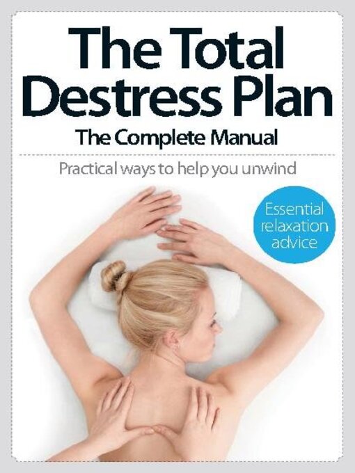 The total de-stress plan the complete manual cover image