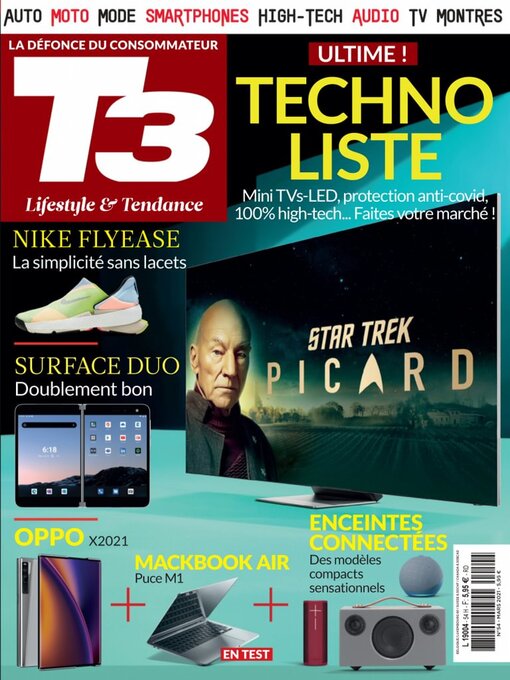 T3 gadget magazine france cover image