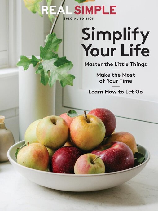 Real simple simplify your life cover image