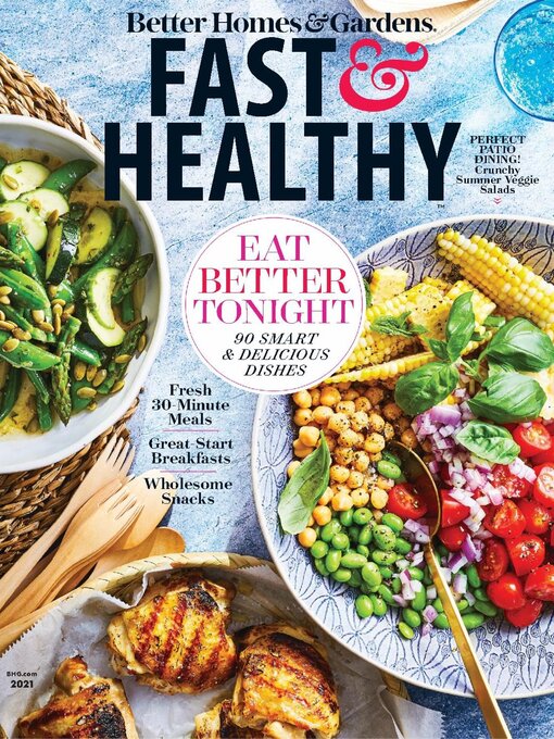 Bh&g fast & healthy cover image