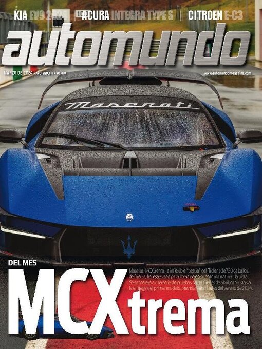 Automundo magazine cover image