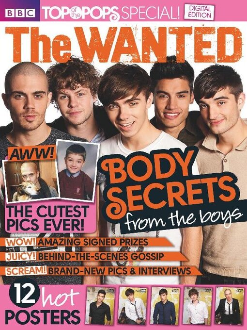 Top of  the pops special - the wanted cover image