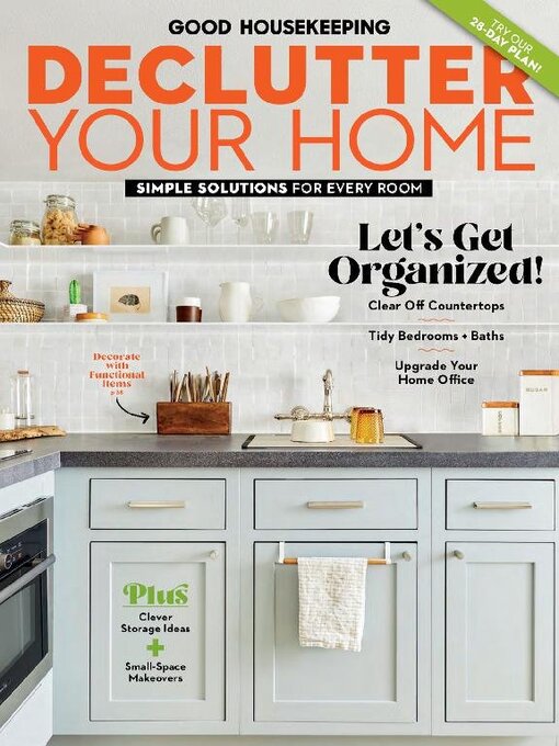 Good housekeeping 28-day declutter guide cover image