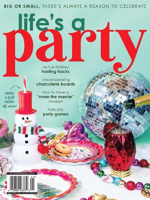 Life's a party - winter 2023 cover image
