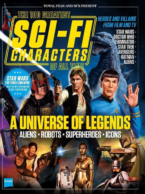 100 greatest sci-fi characters cover image