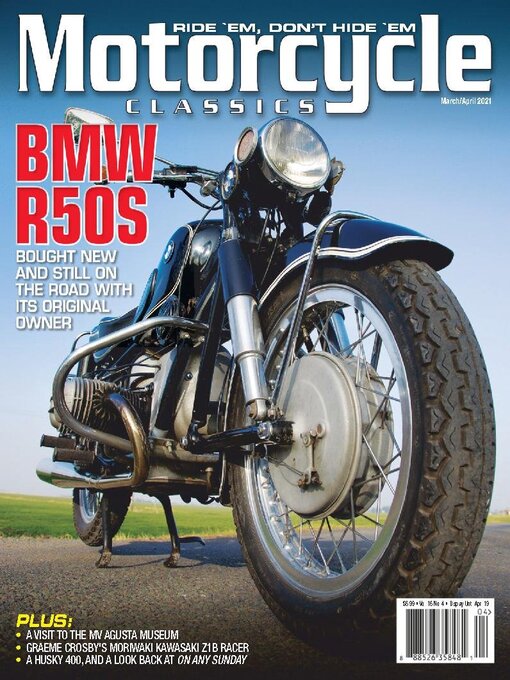 Motorcycle classics cover image