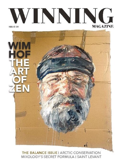 Winning magazine cover image