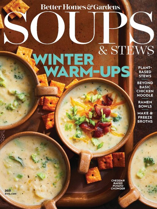 Bh&g soups & stews cover image