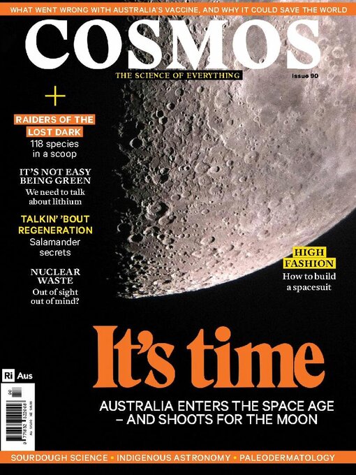 Cosmos magazine cover image