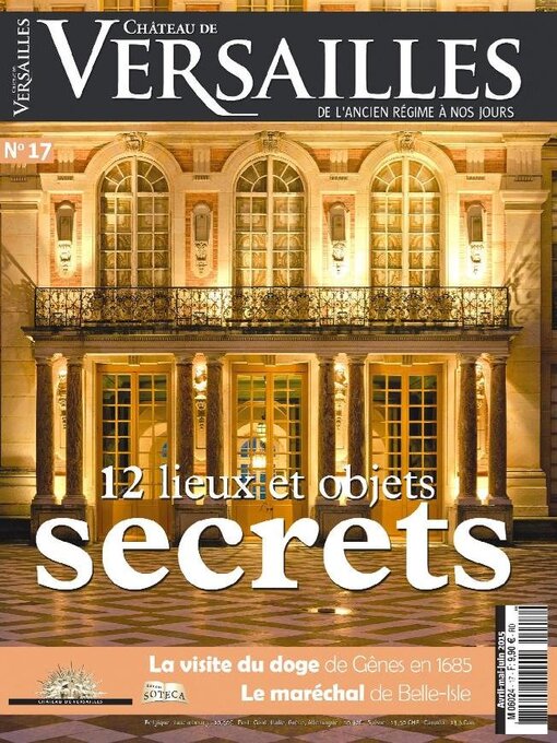 Chateau de versailles magazine