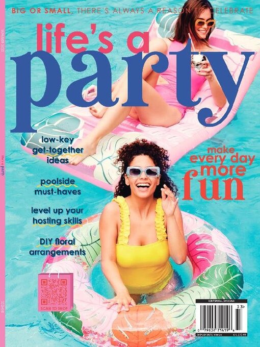 Life's a party - summer 2023 cover image