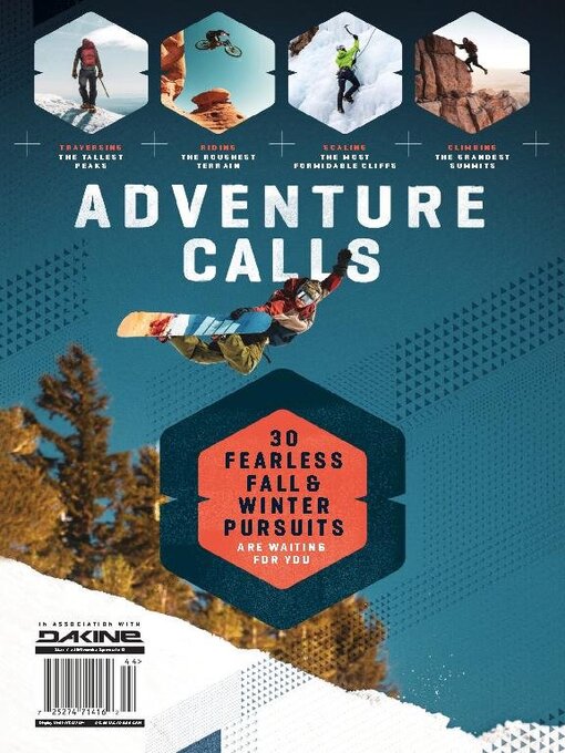 Adventure calls: 30 fearless fall & winter pursuits cover image