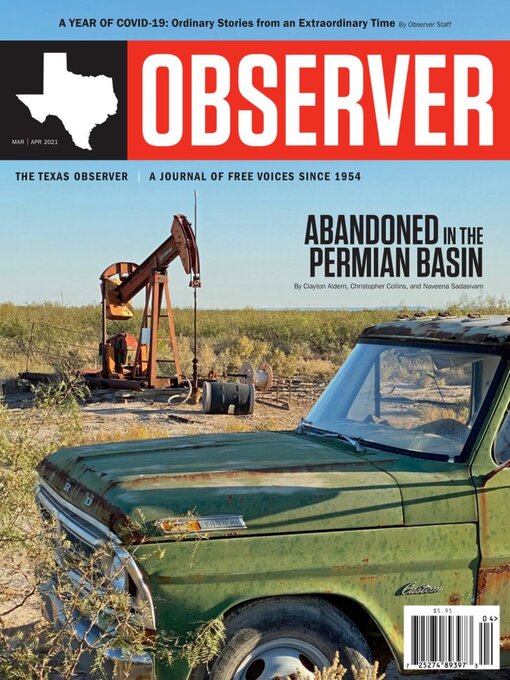 The texas observer cover image