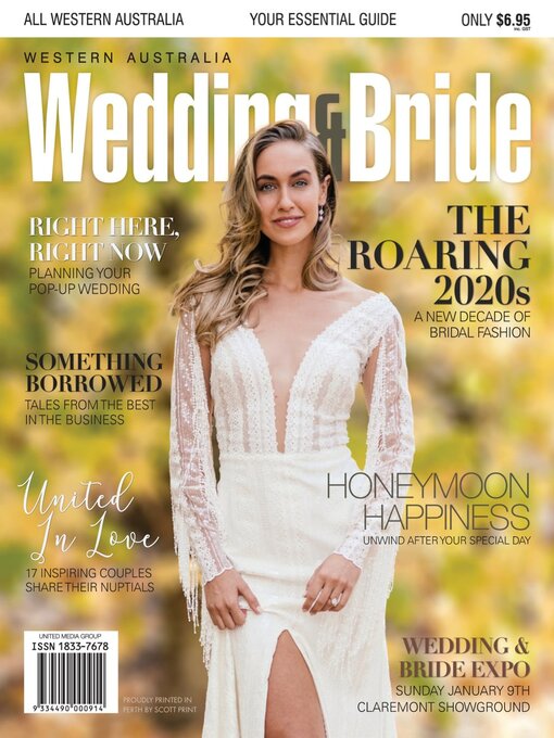 Western australia wedding & bride cover image