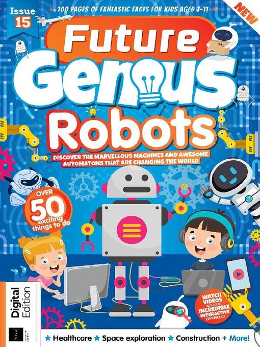 Future genius: robots cover image