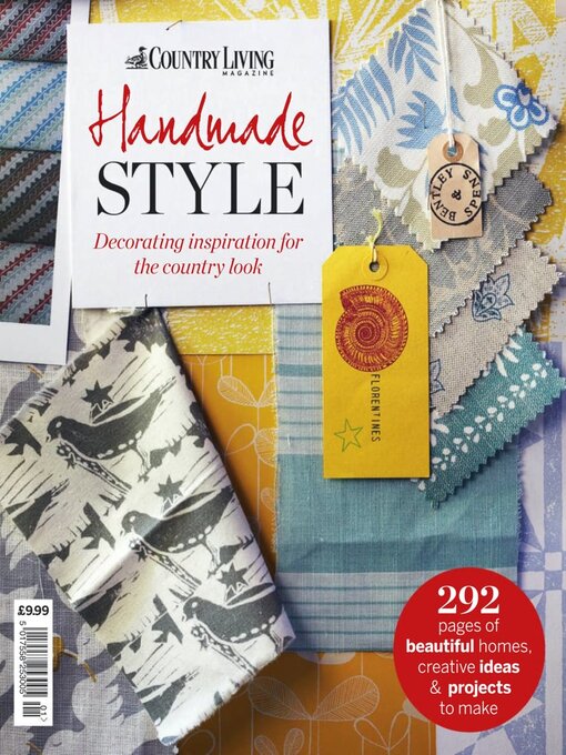 Country living bookazine handmade style cover image