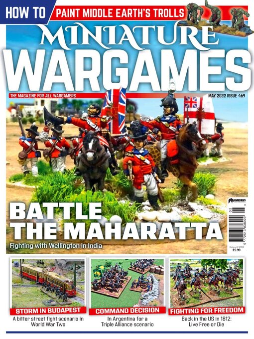 Miniature Wargames magazine #321 January 2010 MINT