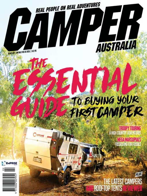 Camper trailer australia cover image