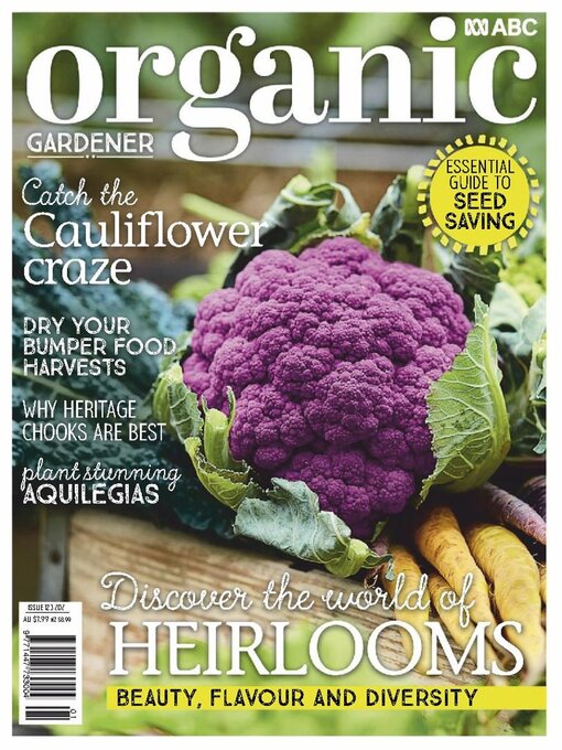 Abc organic gardener magazine cover image
