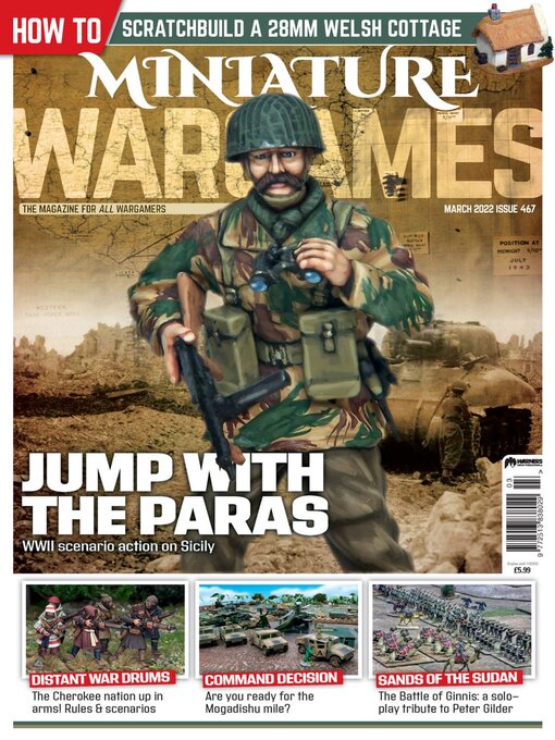 Miniature wargames cover image