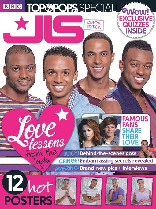 Top of  the pops special - jls cover image