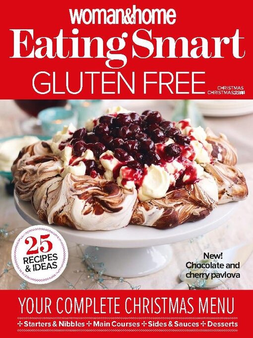 Eating smart christmas. gluten free cover image