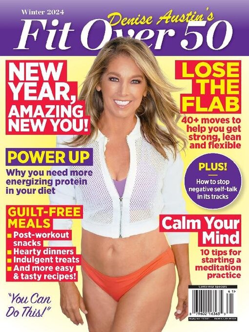 Denise austin's fit over 50 - winter 2024 cover image