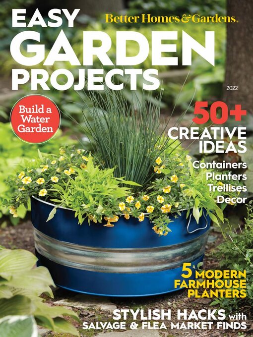 Cover Image of Bh&g easy garden projects
