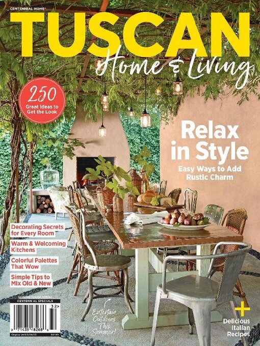 Tuscan home & living cover image