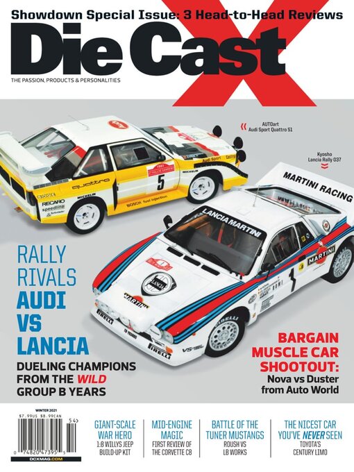 Die cast x cover image
