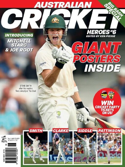 Australian cricket heroes cover image
