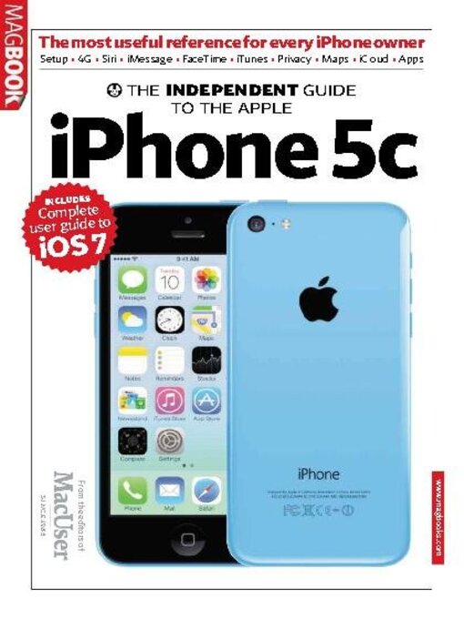 The independent guide to the apple iphone 5c cover image