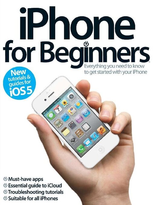 iphone for beginners revised edition cover image