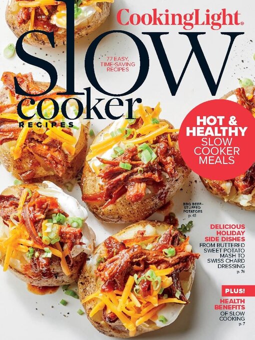 Cooking light slow cooker cover image