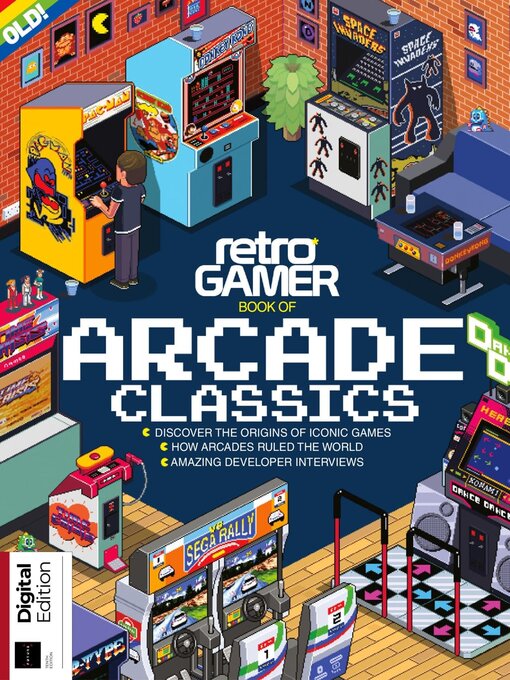 Retro gamer book of arcade classics cover image