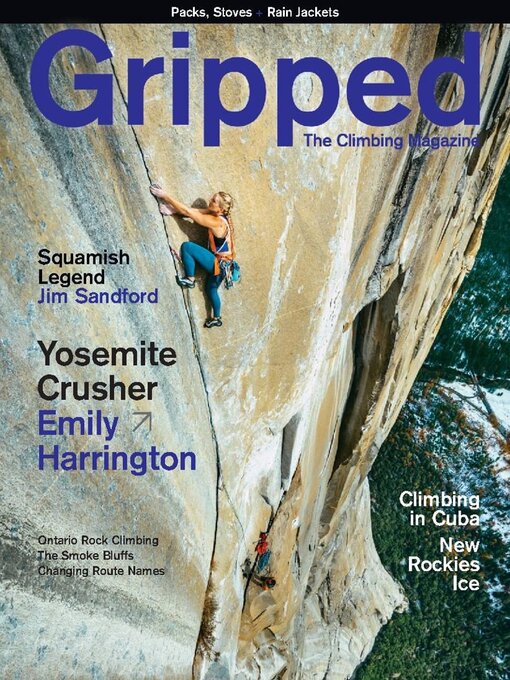 Gripped: the climbing magazine cover image