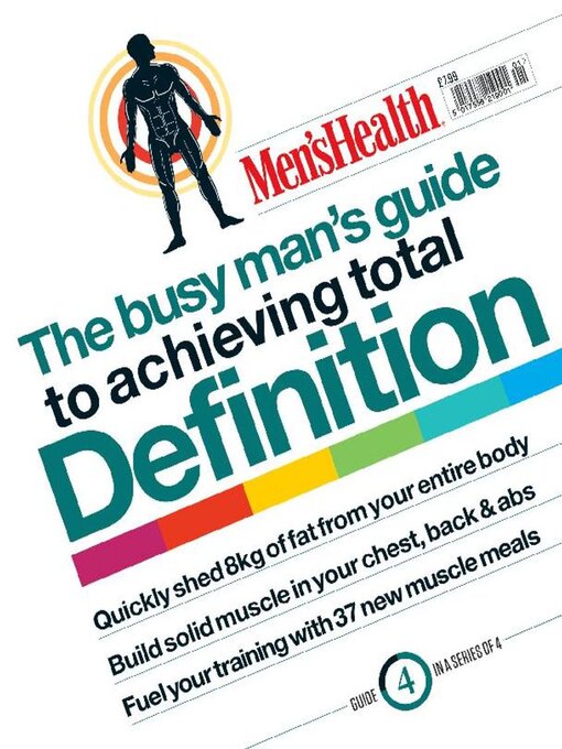 Men's health the busy man's guide to achieving total definition cover image