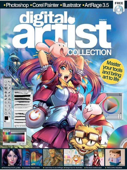 Digital artist collection vol 1 cover image