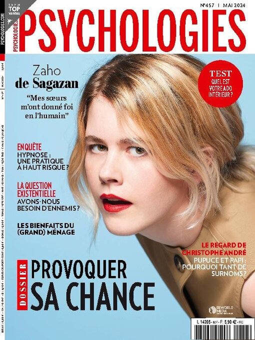 Psychologies magazine france cover image