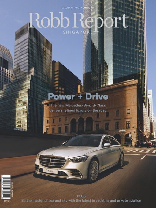 Robb report singapore cover image