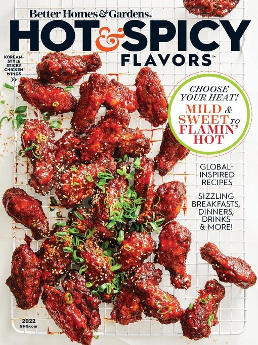 Bh&g hot & spicy flavors cover image