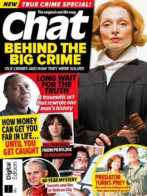 Chat: behind the big crime cover image