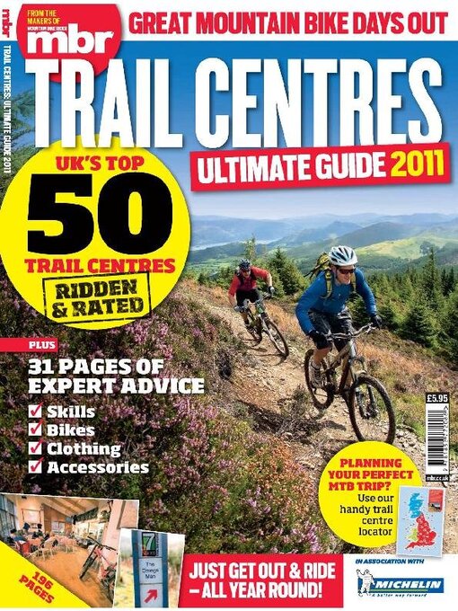 Trail centres: ultimate guide 2011 cover image