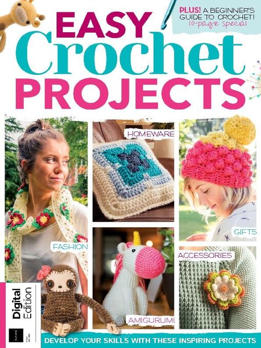 Easy crochet projects cover image