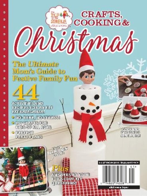 The elf on the shelf - crafts, cooking & christmas cover image