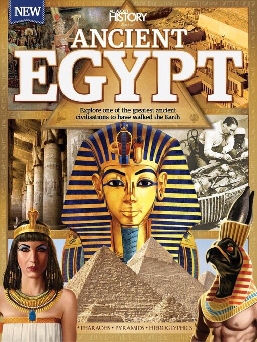 All about history book of ancient Egypt cover image