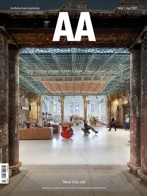 Architecture australia cover image
