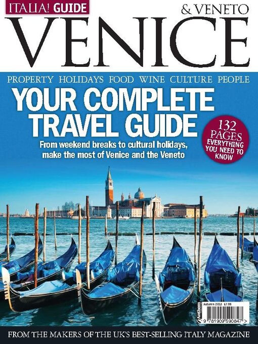 Italia! guide magazine cover image
