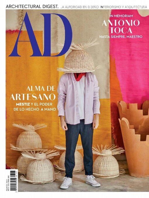 Architectural digest mexico cover image