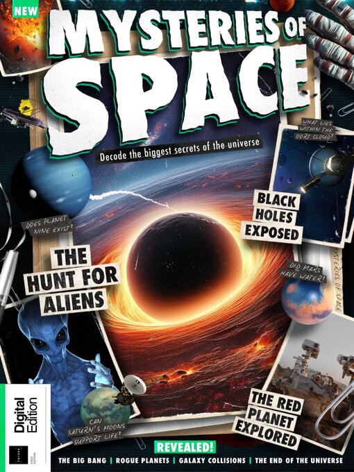 Cover Image of Mysteries of space